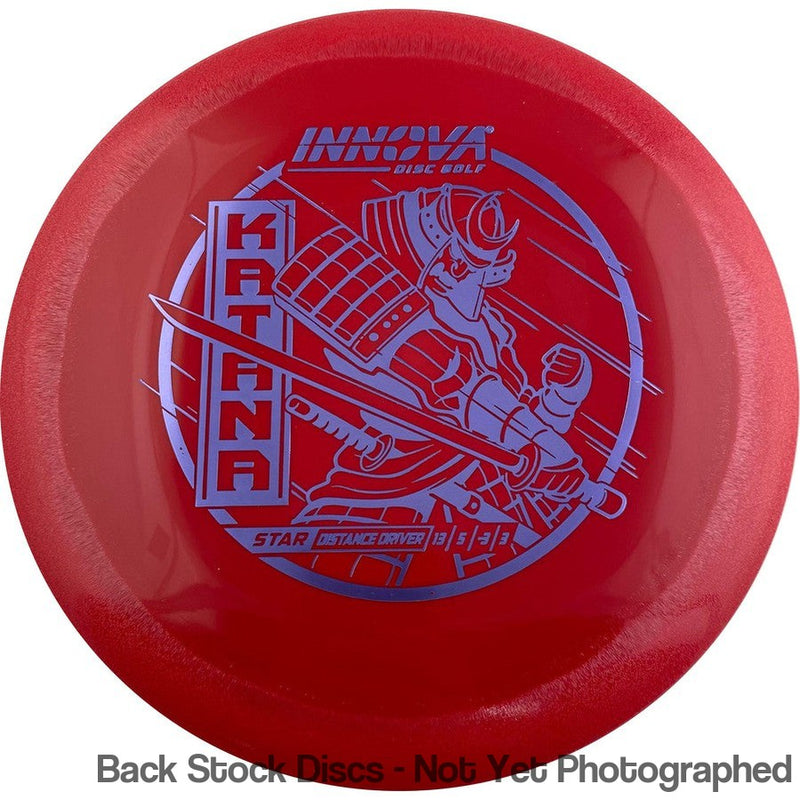 Innova Star Katana with Burst Logo Stock Stamp