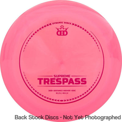 Dynamic Discs Supreme Trespass