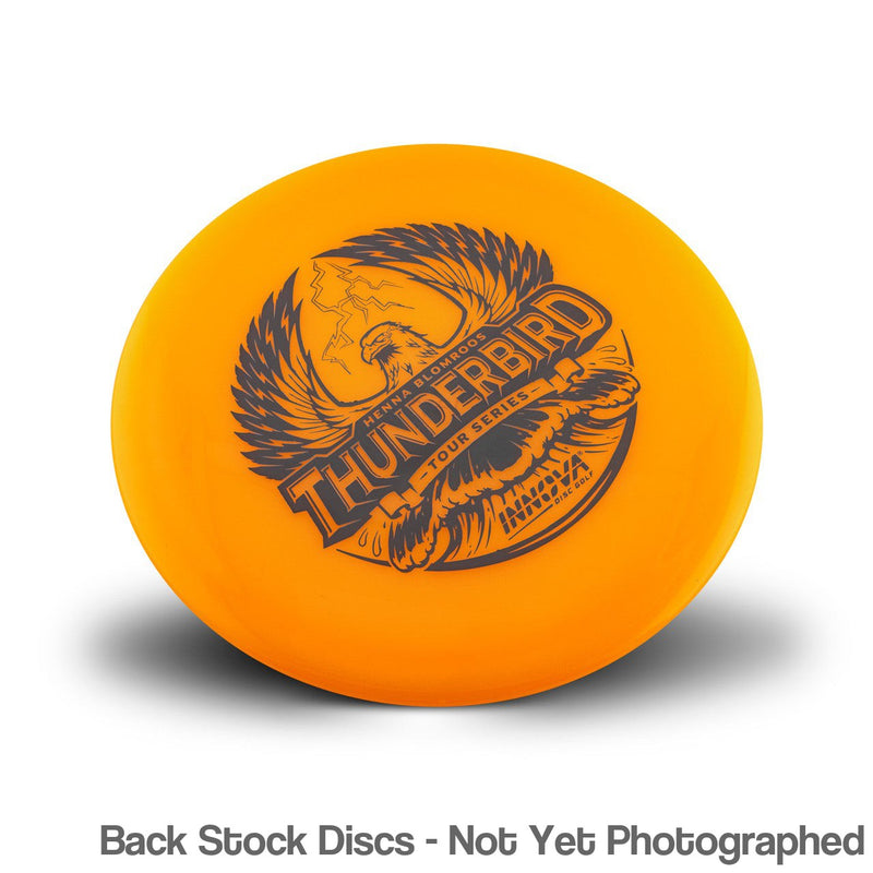 Innova Champion Glow Color Thunderbird with Henna Blomroos Tour Series 2023 Stamp