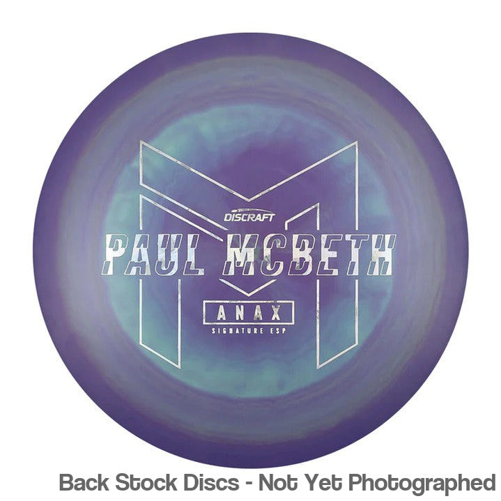 Discraft ESP Anax with Paul McBeth - Large PM Logo Stamp