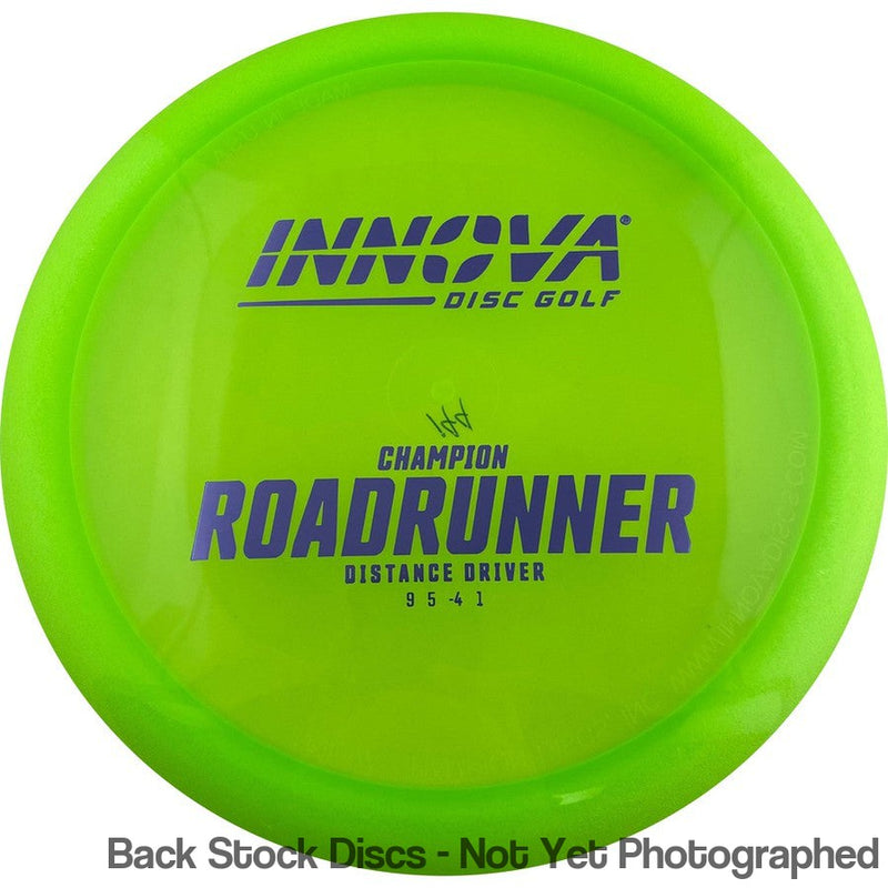 Innova Champion Roadrunner with Burst Logo Stock Stamp