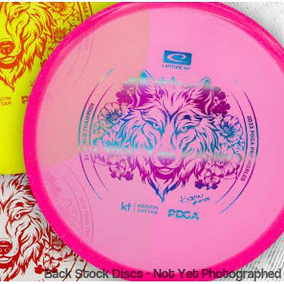 Latitude 64 Opto-X Pure with 2x World Champion - 2023 PDGA FPO Pro Worlds - KT Signature - PDGA Stamp