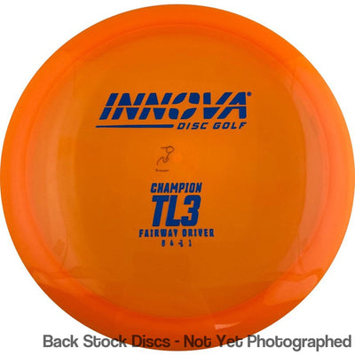 Innova Champion TL3 with Burst Logo Stock Stamp