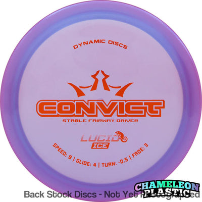 Dynamic Discs Lucid Ice Chameleon Convict