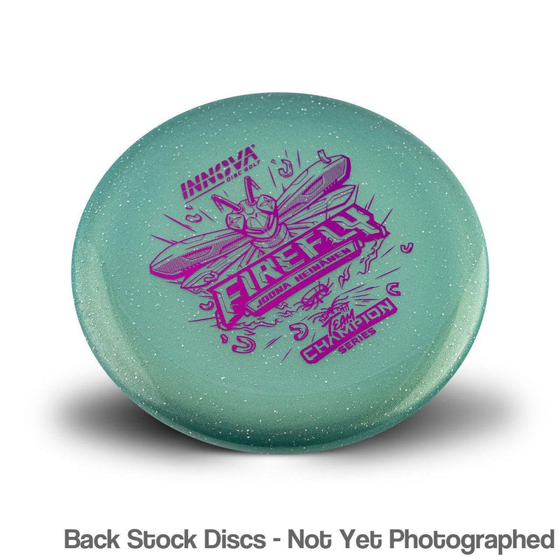 Innova Moondust Champion Firefly with Joona Heinanen Team Champion Tour Series 2024 Stamp