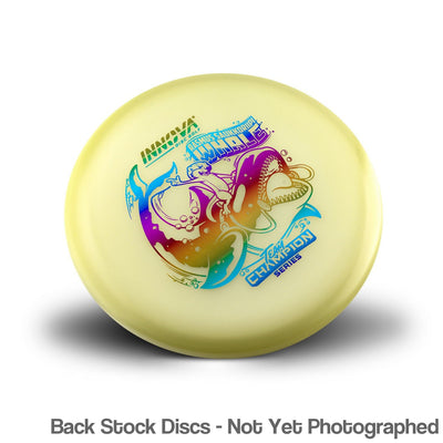 Innova Proto Glow Champion Whale with Rasmus Saukkoriipi Team Champion Tour Series 2024 Stamp