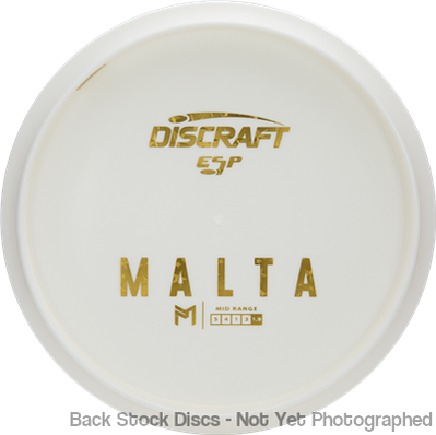 Discraft ESP Malta with Dye Line Blank Top Bottom Stamp