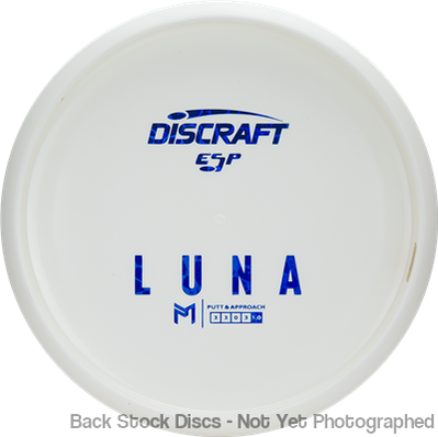 Discraft ESP Luna with Dye Line Blank Top Bottom Stamp