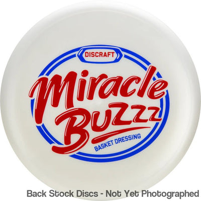 Discraft Big Z Collection Buzzz with Miracle Buzzz Basket Dressing Stamp