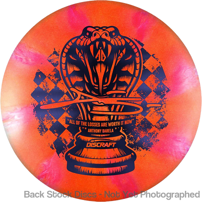 Discraft Titanium Color Shift Zone with Anthony Barela Chess.com Champion - "All Of The Losses Are Worth It Now" Stamp