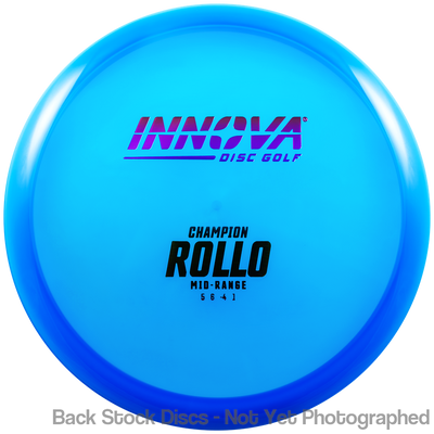 Innova Champion Rollo with Burst Logo Stock Stamp