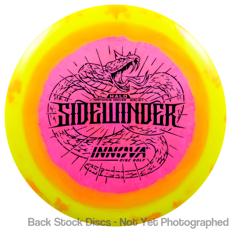 Innova Halo Star Sidewinder with Burst Logo Stock Stamp