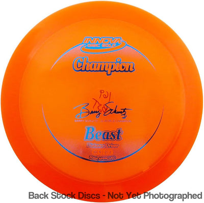 Innova Champion Beast with Barry Schultz - 2x World Champion Circle Fade Stock Stamp