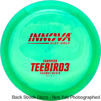 Innova Champion Teebird3 with Burst Logo Stock Stamp