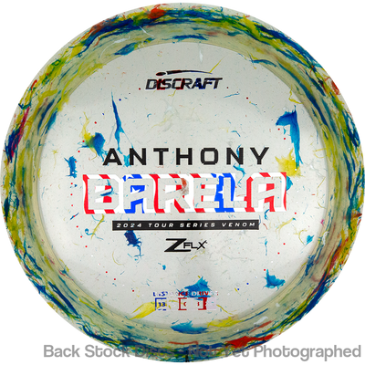 Discraft Jawbreaker Z FLX Venom with Anthony Barela 2024 Tour Series Stamp