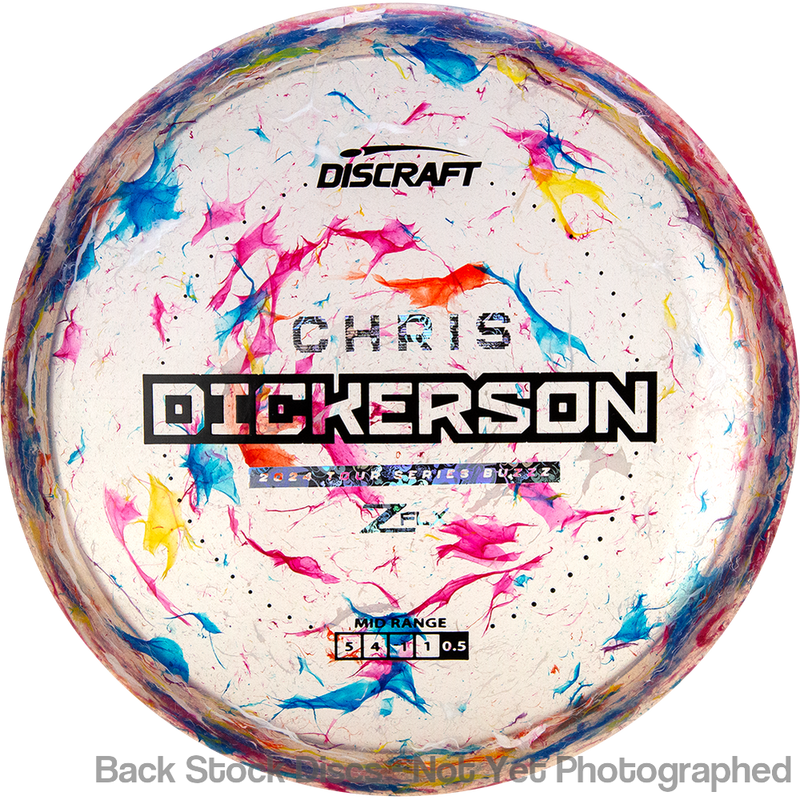 Discraft Jawbreaker Z FLX Buzzz with Chris Dickerson 2024 Tour Series Stamp