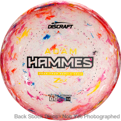 Discraft Jawbreaker Z FLX Zone with Adam Hammes 2024 Tour Series Stamp