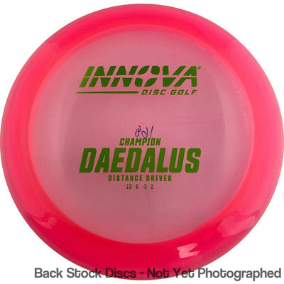 Innova Champion Daedalus with Burst Logo Stock Stamp