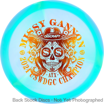 Discraft Elite Z Swirl Undertaker with "Money" Missy Gannon - 2024 USWDGC Champion - ATX Stamp