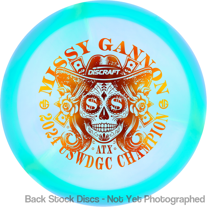 Discraft Elite Z Swirl Undertaker with "Money" Missy Gannon - 2024 USWDGC Champion - ATX Stamp