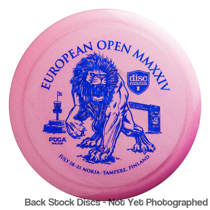 Discmania Forge Function with European Open MMXXIV - July 18-21 Nokia - Tampere, Finland - PDGA Major Stamp