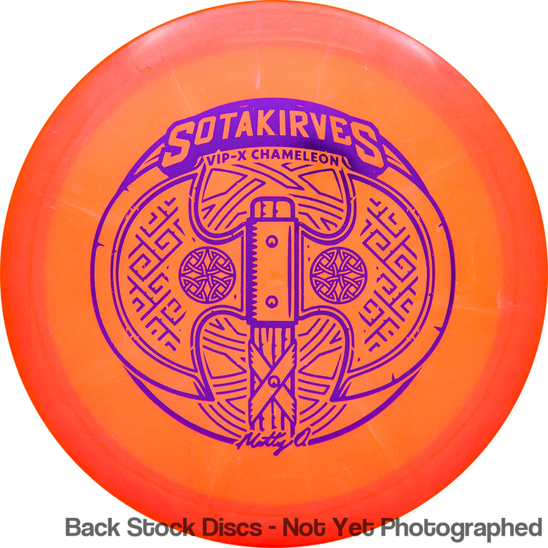 Westside VIP-X Chameleon Glimmer Hatchet with Matt Orum Matty O Sotakirves 2024 Team Series Stamp