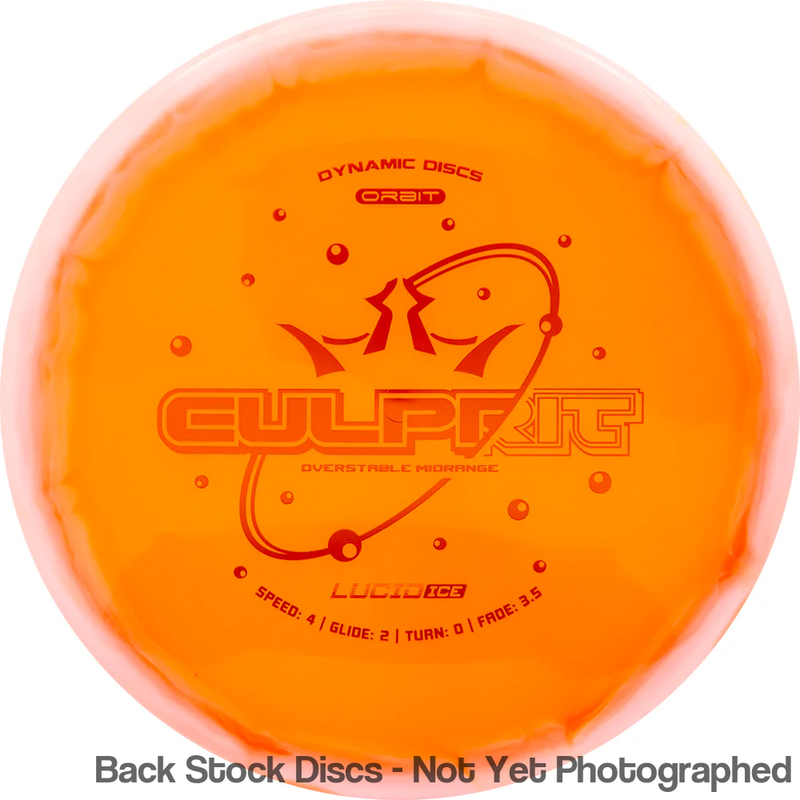 Dynamic Discs Lucid Ice Orbit Culprit