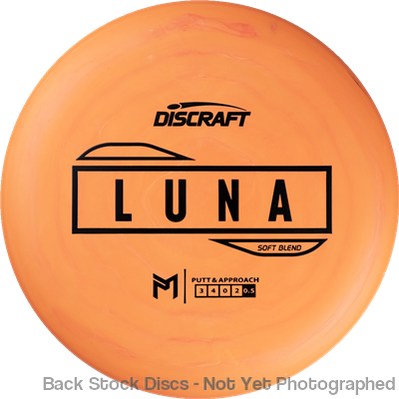 Discraft Putter Line Soft Luna with PM Logo Stock Stamp Stamp