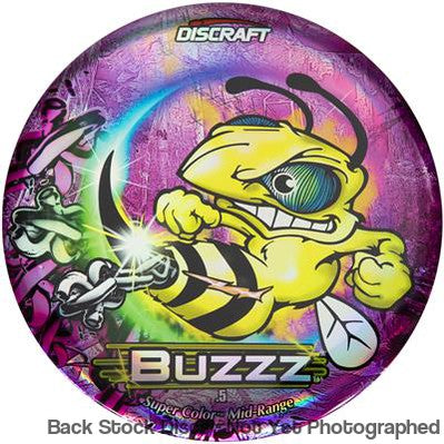 Discraft ESP Full Foil SuperColor Buzzz with Chains - Pink Prism Stamp