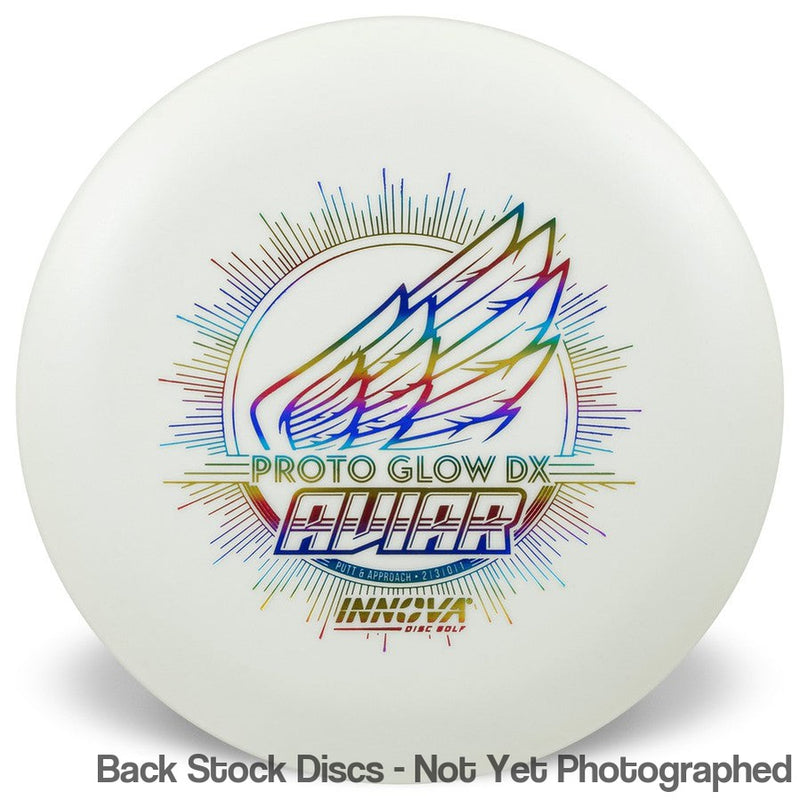 Innova Proto Glow DX Aviar Putter with Burst Logo Stock Character Stamp