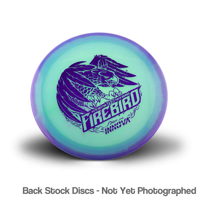 Innova Proto Glow Halo Champion Firebird with Nate Sexton 2024 Tour Series Stamp