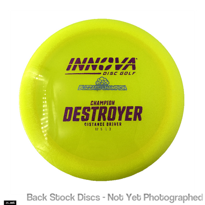 Innova Champion Blizzard Destroyer with 2 Foil Burst Logo Stock Stamp