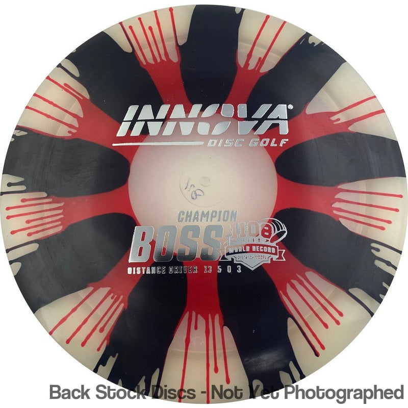 Innova Champion I-Dye Boss with Burst Logo Stock 1108 Feet World Record Stamp