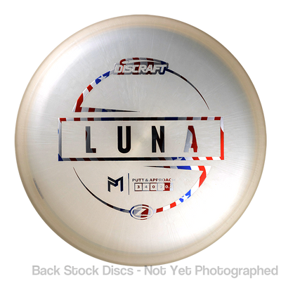 Discraft Elite Z Luna with PM Logo Stock Stamp Stamp