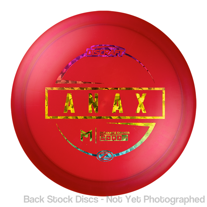 Discraft Elite Z Anax with PM Logo Stock Stamp Stamp