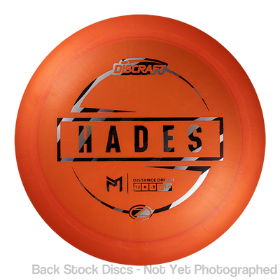 Discraft Elite Z Hades with PM Logo Stock Stamp Stamp