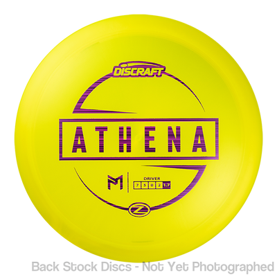 Discraft Elite Z Athena with PM Logo Stock Stamp Stamp