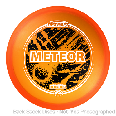 Discraft Elite Z Meteor with Meteor Shower Double Foil Stamp