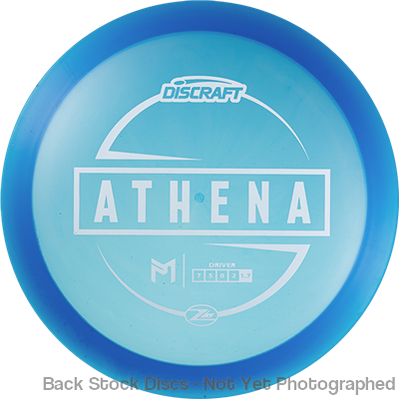 Discraft Elite Z Lite Athena with PM Logo Stock Stamp Stamp