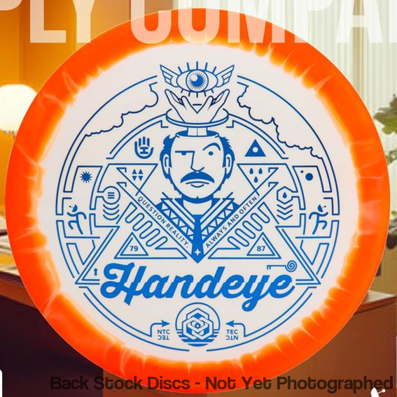 Dynamic Discs Fuzion Ice Orbit Vandal with Meditate - Handeye Supply Co Stamp