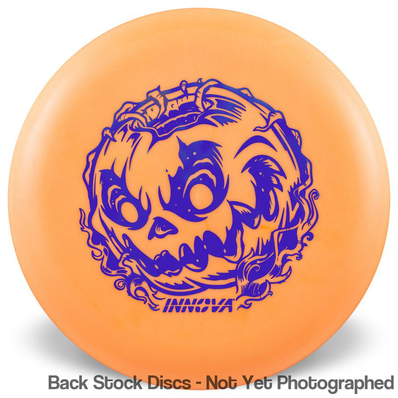 Innova Nexus Color Glow Aviar Putter with Doom Pumpkin - Innova Halloween 2024 Stamp