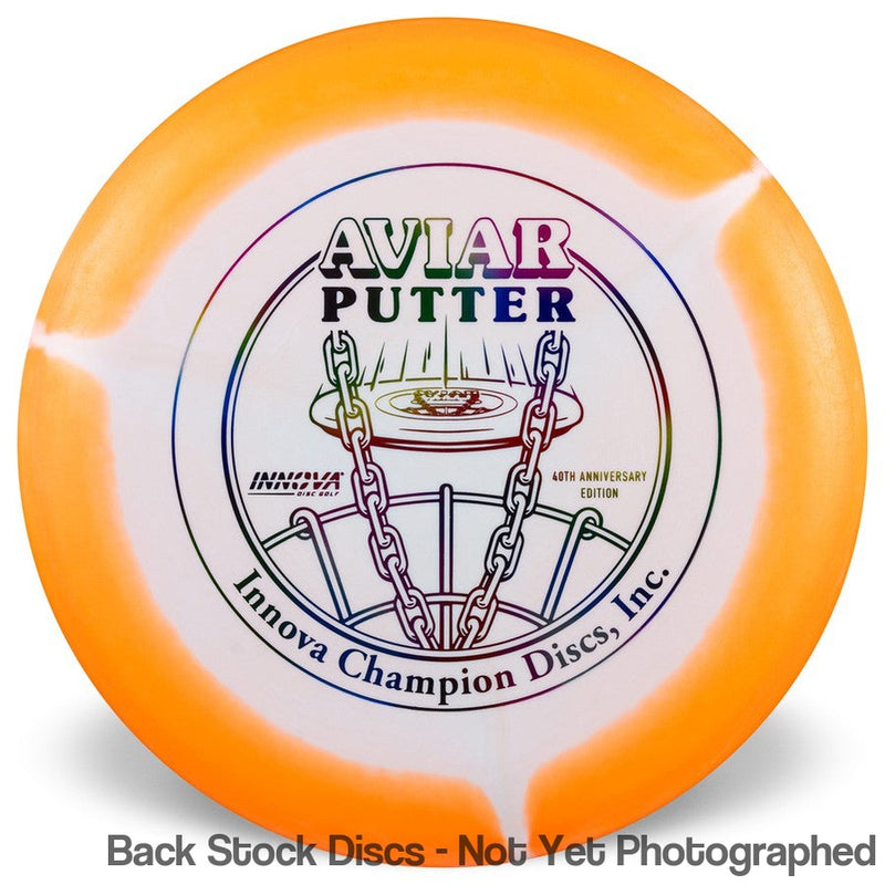 Innova Halo Nexus Aviar Putter with 40th Anniversary - Innova Champion Discs, Inc. Stamp