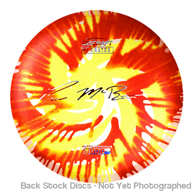 Discraft Elite Z Fly-Dyed Kratos with Paul McBeth Large Signature Stamp