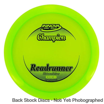 Innova Champion Roadrunner with Circle Fade Stock Stamp