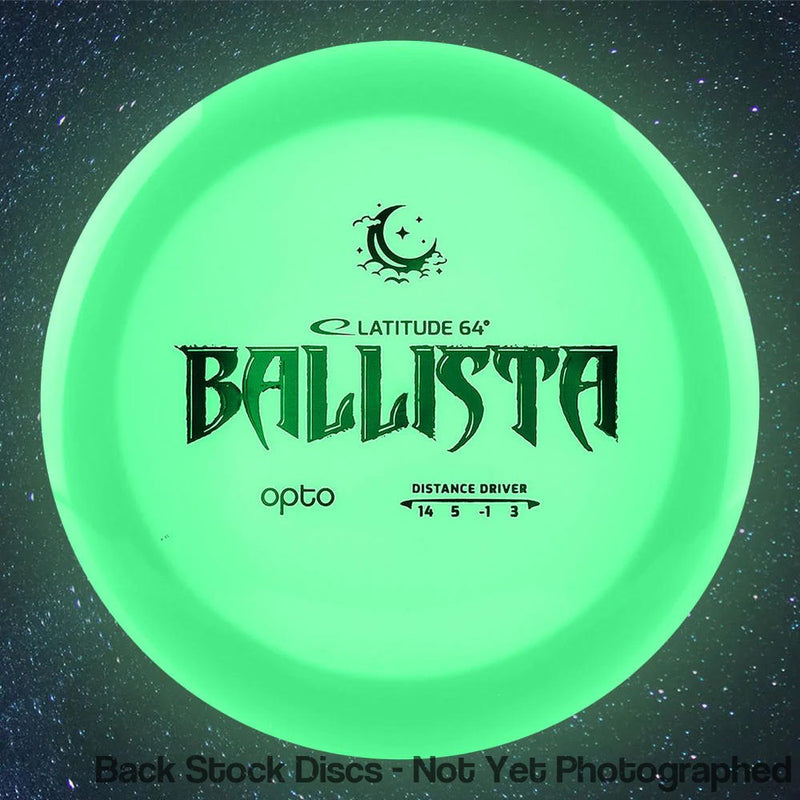 Latitude 64 Opto Moonshine Glow Ballista with Opto Moonshine Glow Logo Stock Stamp