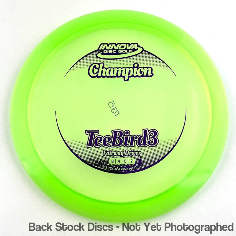 Innova Champion Teebird3 with Circle Fade Stock Stamp