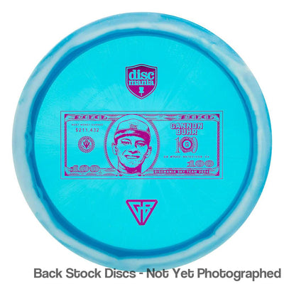 Discmania Horizon C-Line Metal Flake FD3 with Gannon Buhr - Most Money Earned in a Season $211,432 - Dollar Bill - GB Stamp