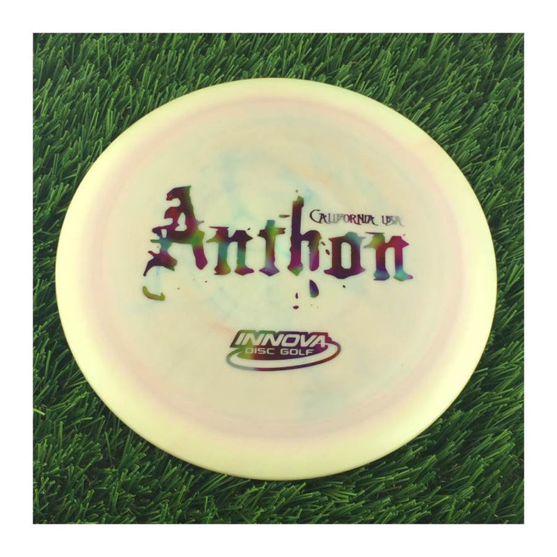 Innova Swirled Star Boss with Josh Anthon 2019 Tour Series Stamp - 175g - Solid Cream