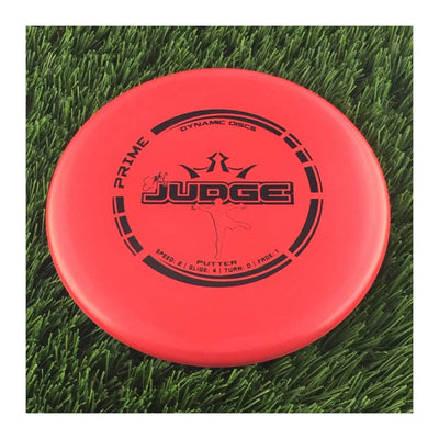 Dynamic Discs Prime EMAC Judge with EMAC Signature Stamp - 173g - Solid Red