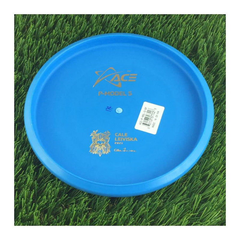 Prodigy Ace Line DuraFlex P Model S with Cale Leiviska 2021 Bottom Stamp Stamp - 174g - Solid Blue